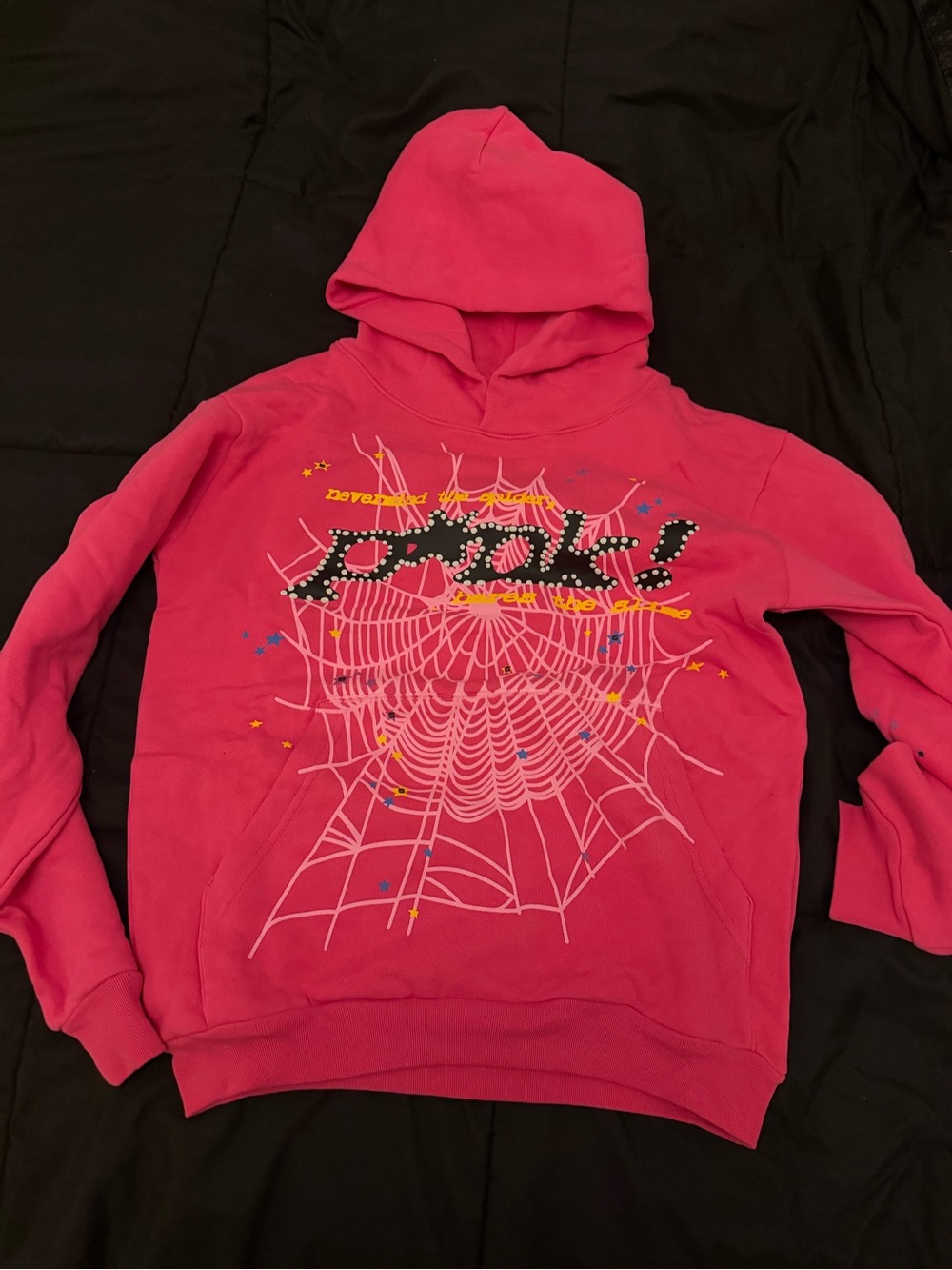 Men's Hot Pink Graphic Hoodie Lightweight Shirt Jacket
